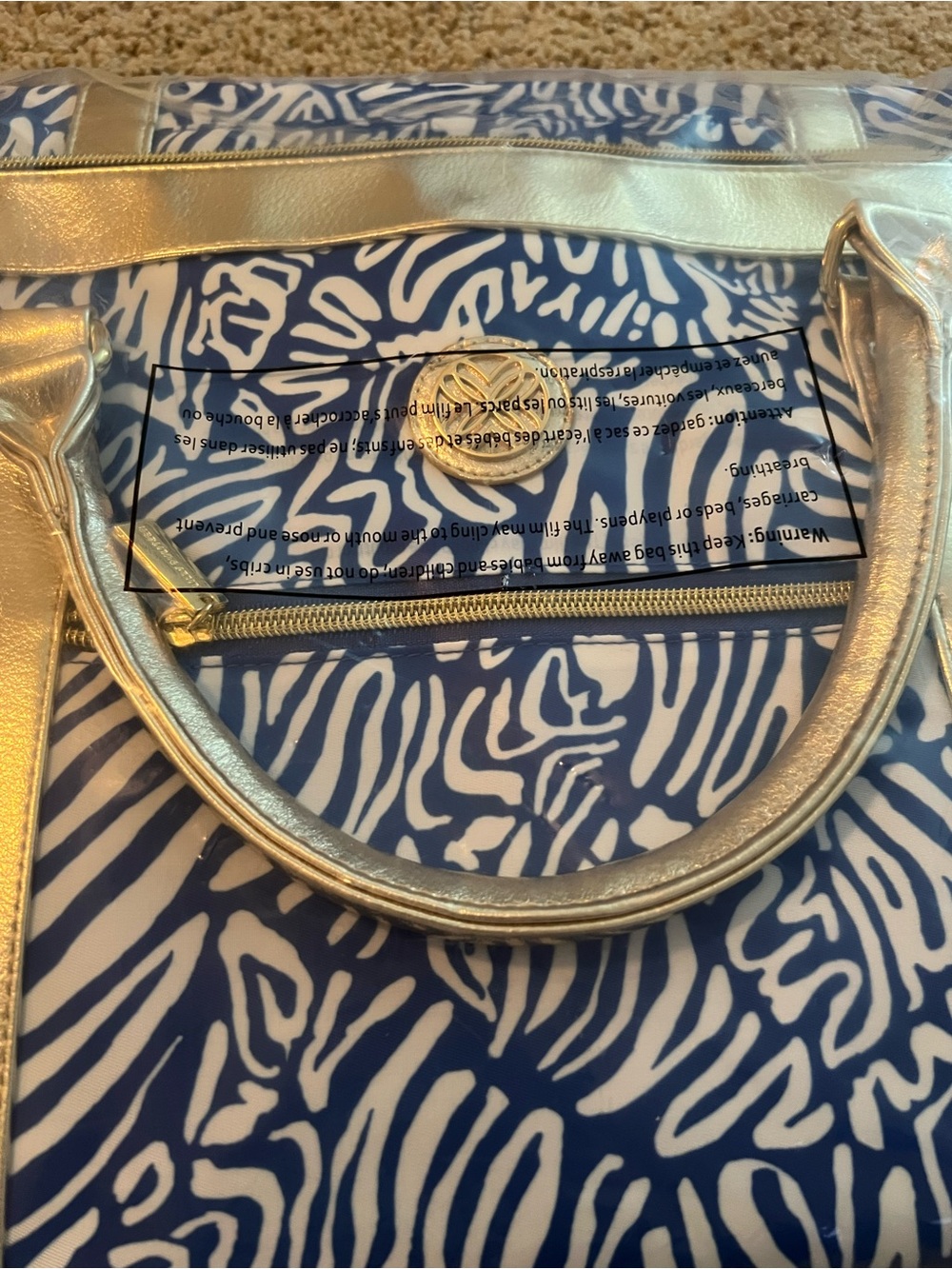 Lilly Pulitzer garment / duffle bag nwt - Picture 5 of 5